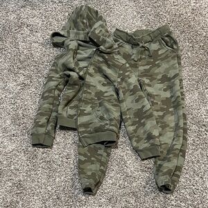 Camo Hoodie & Joggers Set